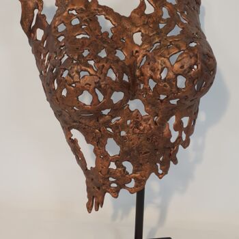 Sculpture titled "Manon" by Patrick Neel, Original Artwork, Metals