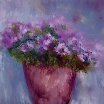 Pittura intitolato "букет" da Svetlana Dushina, Opera d'arte originale, Olio