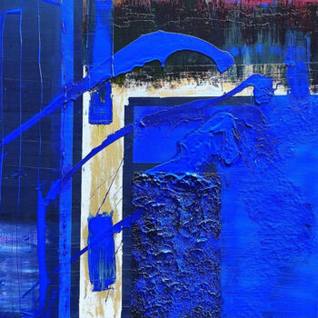 Painting titled "Obsession" by Michael López, Original Artwork, Acrylic Mounted on Wood Stretcher frame