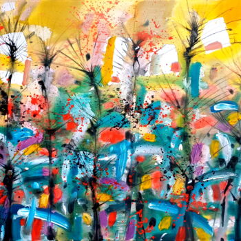 Painting titled "Autumnal mood-VII" by Stanislav Bojankov, Original Artwork, Acrylic