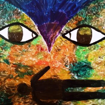 绘画 标题为“Introspection” 由Simona Glodeanu, 原创艺术品, 油