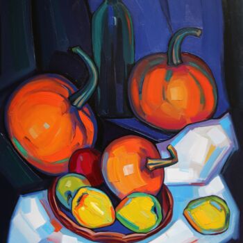 Ζωγραφική με τίτλο "Still life _8" από Tigran Avetyan, Αυθεντικά έργα τέχνης, Λάδι