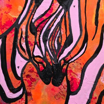 Painting titled "Obraz akrylowy pt.…" by Ewa Mościszko, Original Artwork, Acrylic