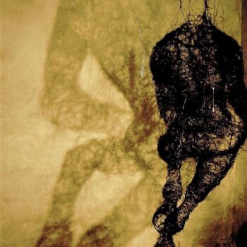 Skulptur mit dem Titel "Der Zentaur" von Susanne Jörgen, Original-Kunstwerk, Draht