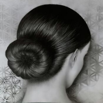 Painting titled "Tenderness" by Plamen Ivanov, Original Artwork, Pencil