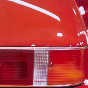 Pittura intitolato "Porsche 911 356 Duo…" da Gilbert Duchamp, Opera d'arte originale, Acrilico