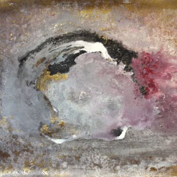 Peinture intitulée "Raku Yaki #7" par Mirabelle, Œuvre d'art originale, Acrylique