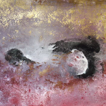 Peinture intitulée "Raku Yaki #8" par Mirabelle, Œuvre d'art originale, Acrylique