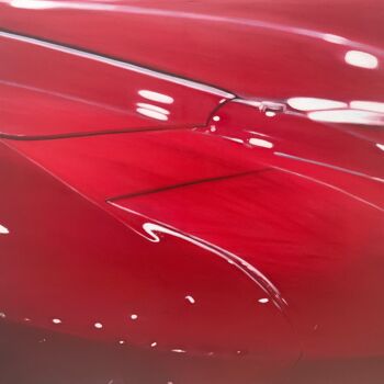 Peinture intitulée "CHEVROLET CORVETTE…" par Gilbert Duchamp, Œuvre d'art originale, Acrylique