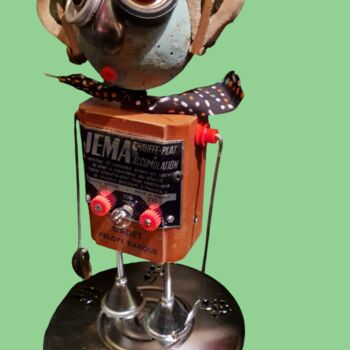 Sculpture titled "LE CADET!" by Catherine Delaforge (KTY95), Original Artwork, Aluminium
