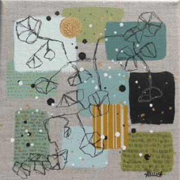 Peinture intitulée "Capucine 1" par Carine Ramos, Œuvre d'art originale, Acrylique Monté sur Châssis en bois