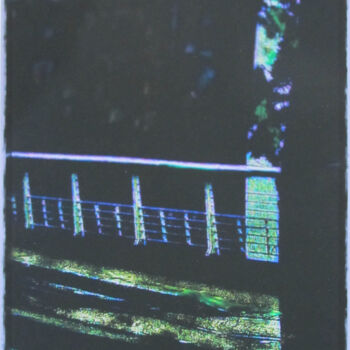 Digitale Kunst mit dem Titel "Nuit sur la passere…" von Richard Raveen Chester, Original-Kunstwerk, Digitaldruck