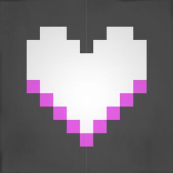 제목이 "'Heart Dots"인 미술작품 Kris Kim로, 원작, 아크릴