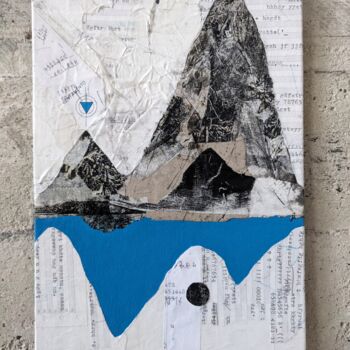 Collages intitulée "Vertigo Series 05" par Chiara Criniti, Œuvre d'art originale, Acrylique