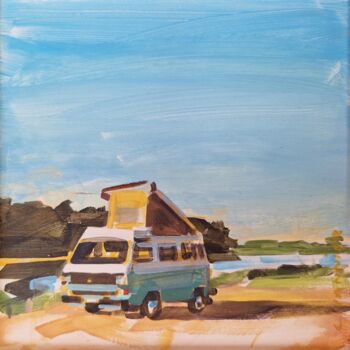 Malerei mit dem Titel "Van 4" von Cedrick Vannier, Original-Kunstwerk, Acryl
