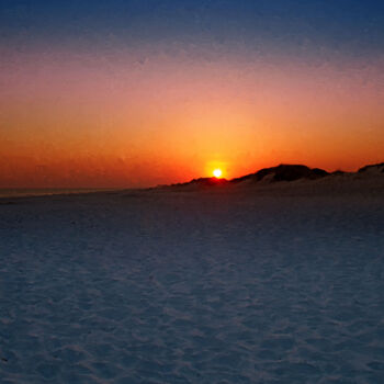Photography titled "Liam's Sunset" by Photospoon, Original Artwork, Digital Painting