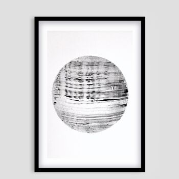 Dessin intitulée "Sphère n° 53" par Maryam Shams, Œuvre d'art originale, Encre