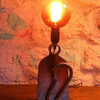设计 标题为“Lampe Sculpture - L…” 由Leferailleur02, 原创艺术品, 泛光灯