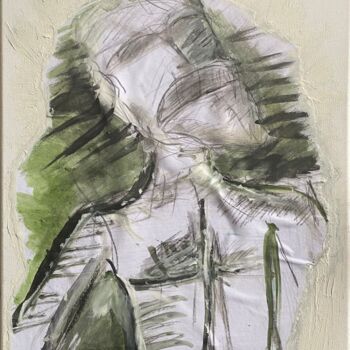 Collages intitulée "Hurlements" par D’Joon, Œuvre d'art originale, Collages