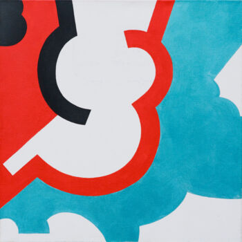 Painting titled "Birth in the Peacef…" by Elena Dushkevich, Original Artwork, Acrylic