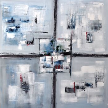 绘画 标题为“Parcours 3” 由Sandrine Hirson, 原创艺术品, 油