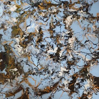 Painting titled "Gentleness shines t…" by Felix Günther, Original Artwork, Acrylic