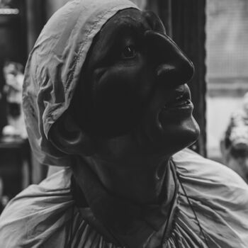 Photographie intitulée "Polichinelle, Naple…" par Cyrille Mulot, Œuvre d'art originale, Photographie non manipulée