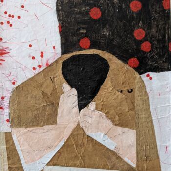 Collages intitulée "Freedom of Expressi…" par Chiara Criniti, Œuvre d'art originale, Acrylique