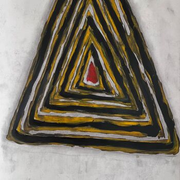 Peinture intitulée "Center of Energy" par Oleg Strokatyy, Œuvre d'art originale, Acrylique