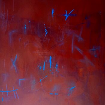 Peinture intitulée "Les graffitis c’est…" par Virginie Munch, Œuvre d'art originale, Acrylique Monté sur Châssis en bois
