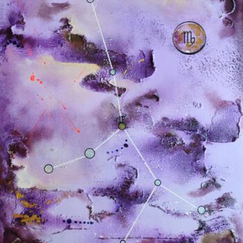 Peinture intitulée "Virgo 1" par Julien Abstrait, Œuvre d'art originale, Acrylique Monté sur Châssis en bois