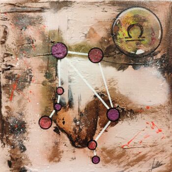 Peinture intitulée "Libra 2" par Julien Abstrait, Œuvre d'art originale, Acrylique Monté sur Châssis en bois