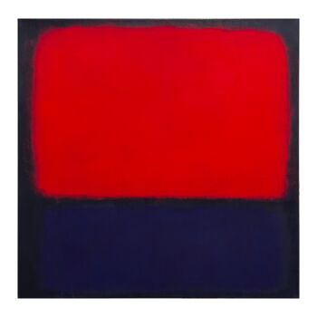 Malerei mit dem Titel "No. 1801_Red cloud…" von Guido Lötscher, Original-Kunstwerk, Öl Auf Keilrahmen aus Holz montiert