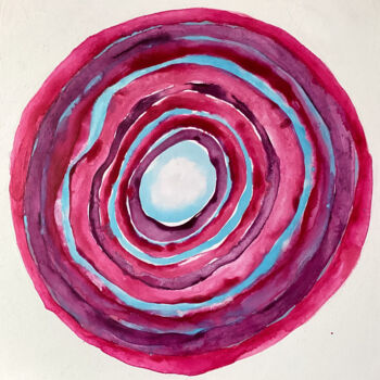 Painting titled "Kaleidoscope of Hop…" by Fabiola Weißhar, Original Artwork, Acrylic
