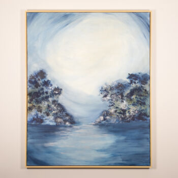 绘画 标题为“Dancing in the Moon…” 由Kinga Makowka, 原创艺术品, 丙烯