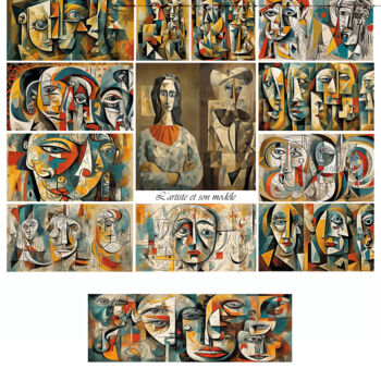 Digital Arts titled "Compositions pour d…" by Christian Fritz Garett, Original Artwork, Digital Photography