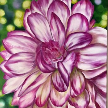 Malarstwo zatytułowany „"Queen of Autumn Ch…” autorstwa Marija Banha Art, Oryginalna praca, Olej Zamontowany na Drewniana ra…
