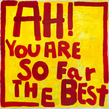 Peinture intitulée "AH! You Are So Far…" par Tommy Lennartsson, Œuvre d'art originale, Acrylique Monté sur Châssis en bois