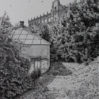 Disegno intitolato "Simple and Complex" da Spartak Chernyshov, Opera d'arte originale, Inchiostro