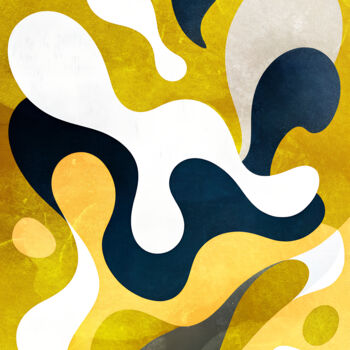 Digital Arts titled "Chromatic Dance" by Miguel Bruzual, Original Artwork, Digital Painting