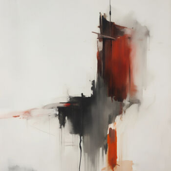 Digital Arts με τίτλο "Raw Emotion" από Miguel Bruzual, Αυθεντικά έργα τέχνης, Ψηφιακή ζωγραφική