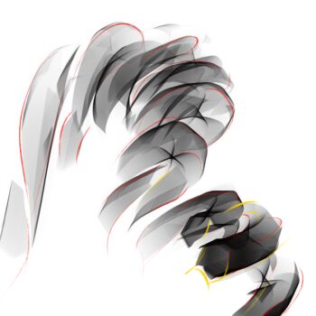 Arts numériques intitulée "Compagnon" par Voy, Œuvre d'art originale, Peinture numérique