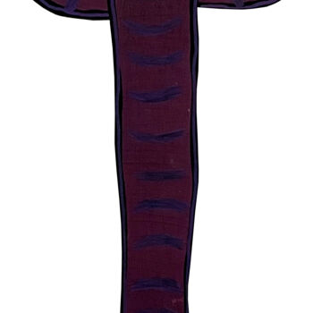 Peinture intitulée "THERE IS A PURPLE E…" par Frank Willems, Œuvre d'art originale, Acrylique