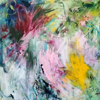 Painting titled "ST20241223" by Emily Starck, Original Artwork, Acrylic Mounted on Wood Stretcher frame