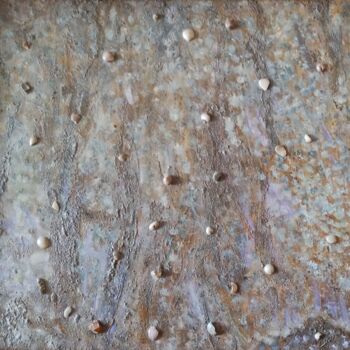 Peinture intitulée "Cuenca de sal" par María Fernanda Gauthier, Œuvre d'art originale, Collages