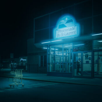 Photographie intitulée "Intrigue nocturne #…" par Loïc Cancade, Œuvre d'art originale, Photographie numérique