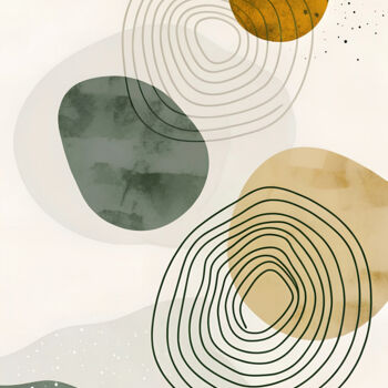 Digital Arts titled "Organic Flow" by Miguel Bruzual, Original Artwork, Digital Painting