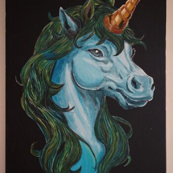 Peinture intitulée "bl - peinture - lic…" par Bl-Peinture, Œuvre d'art originale, Acrylique