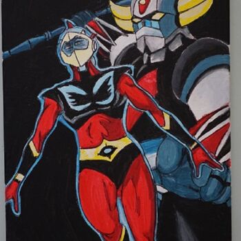 Peinture intitulée "bl - peinture - gol…" par Bl-Peinture, Œuvre d'art originale, Acrylique