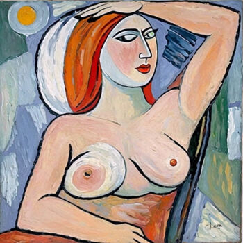 Artes digitais intitulada "Ai1 life-force" por Si Levin, Obras de arte originais, Imagem gerada por IA Montado em artwork_ca…